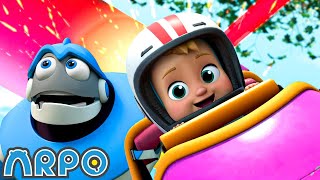 Coaster Coast: Roller Coaster Ruckus! 🎢| ARPO | Kids TV Shows | Cartoons For Kids | Fun Anime