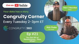 Welcome to Congruity Corner Ep21 - Data Centers... The Good, The Bad, The Ugly