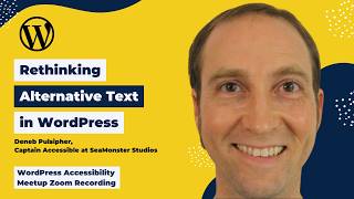 Rethinking Alternative Text in WordPress: Deneb Pulsipher screenshot 4