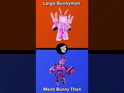 Юниты Toilettowerdefense Туалеттовердефенс Bunnytitan Roblox Shorts