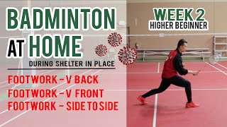 Badminton at Home - WEEK 2 (Higher Beginner Level) by KC Badminton 11,497 views 4 years ago 10 minutes, 37 seconds