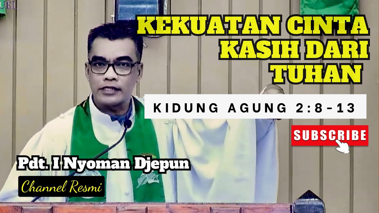 Kekuatan Cinta Kasih Tuhan | Kidung Agung 2:8-13