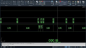 Vẽ mặt cắt từ bình đồ điểm đo lên trắc ngang - KCS Hạ tầng giao thông
