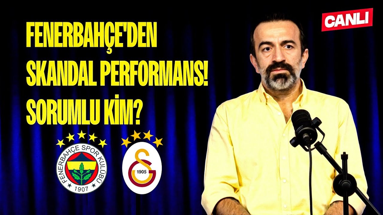 CANLI | FENERBAHÇE'DEN SKANDAL PERFORMANS! SORUMLU KİM? w/ Murat Aşık, Aydın Cingöz