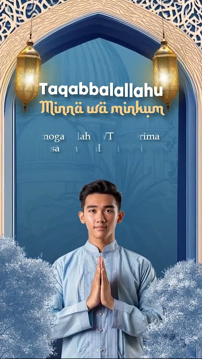 VIDEO UCAPAN LEBARAN 2025 | VIDEO UCAPAN LEBARAN ELEGANT  | VIDEO IDUL FITRI 1446 H