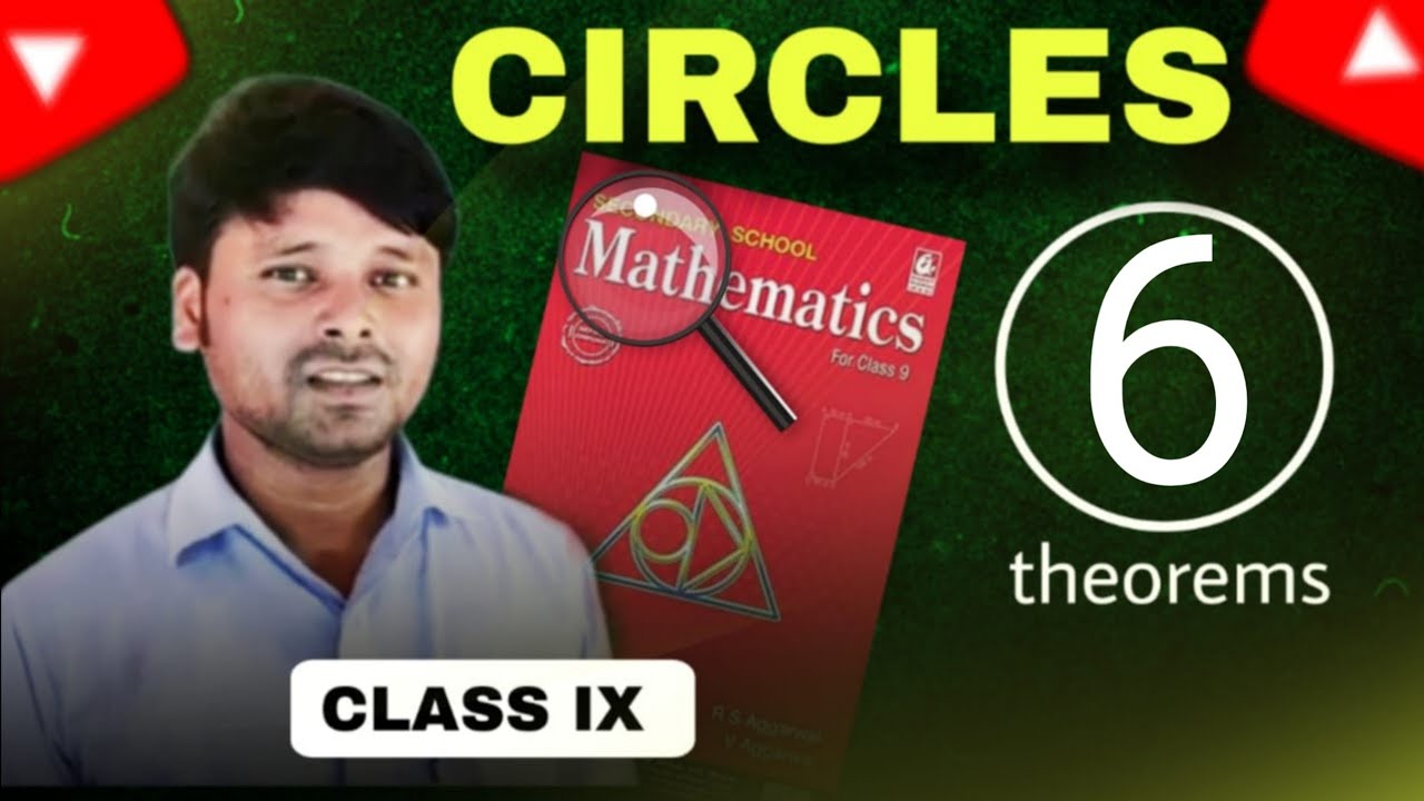 Class -IX Maths ch-12 Circle THEOREM -6 RS Aggarwal book - YouTube