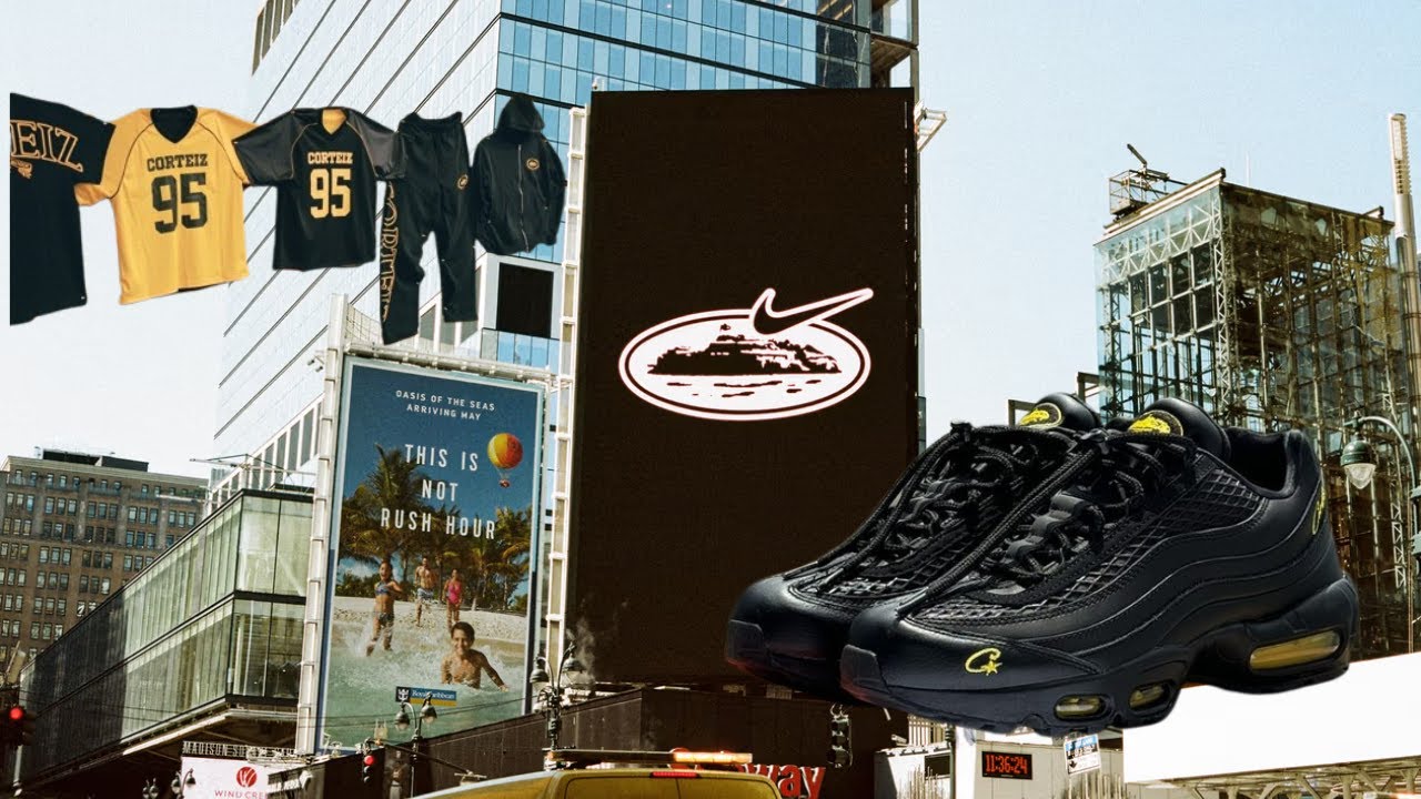 Corteiz Nike Air Max 95 Honey Black Pop Up Release in NYC FOOTAGE (ENTIRE DAY)