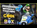 Is it possible to beat Mario Kart 8 Without touching a coin or item box?