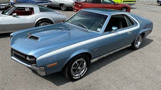 Test Drive 1970 AMC AMX 4 Speed SOLD $27,900 Maple Motors #2249