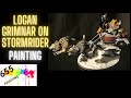 how to paint logan grimnars chariot