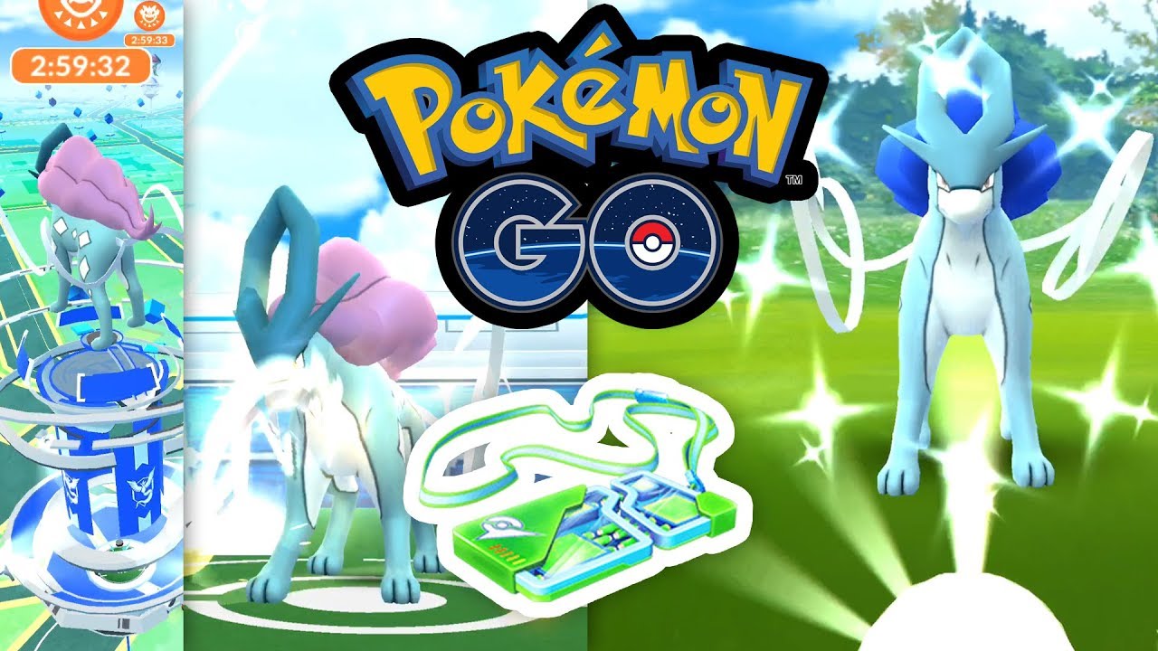 Shiny-Suicune Raids - Angeben mit vier Shinys? | Pokémon GO Deutsch #1104