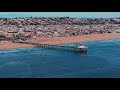 Manhattan Beach Surfers and Pier