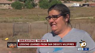 Lessons learned from San Diego's wildfires