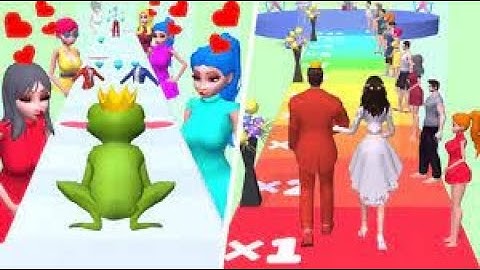 Frog prince Rush All Level Gameplay Android, iOS Walkthrough Android Mobile Relaxing Game New Update