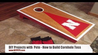 How to Build Cornhole Toss Boards  A Fun and Easy DIY Project  Episode 8