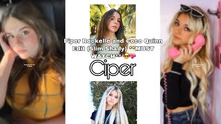 Piper Rockelle and Coco Quinn Edit (Slim Shady) **MUST WATCH** 