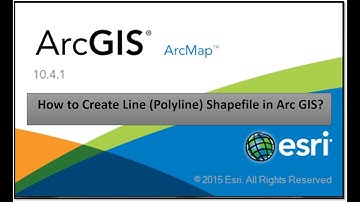 Line Shapefile| Arc GIS | Polyline Shapefile |