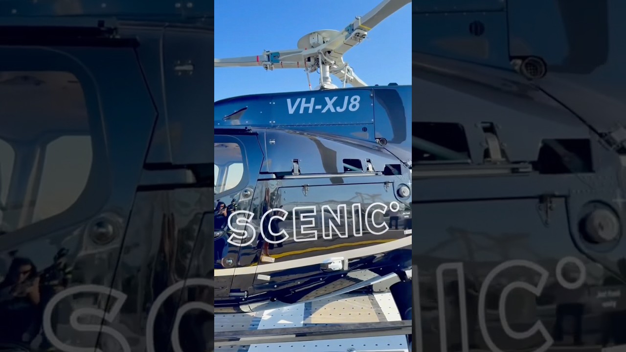Wait. Your cruise ship has a HELICOPTER? 🚁