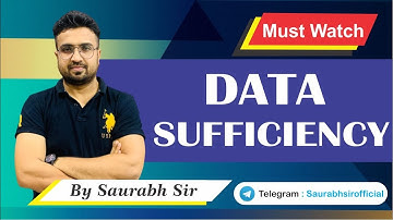 "Data Sufficiency " Aptitude Series # 98 : #DILRDS  #Concept_Builder  #8871383926_MBA_Trainer