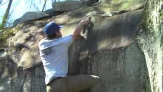 Eight Climbers, One Crash Pad