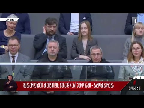 მსჯავრდებულ ადეიშვილის შეხვედრები ევროპაში - გამოხმაურება