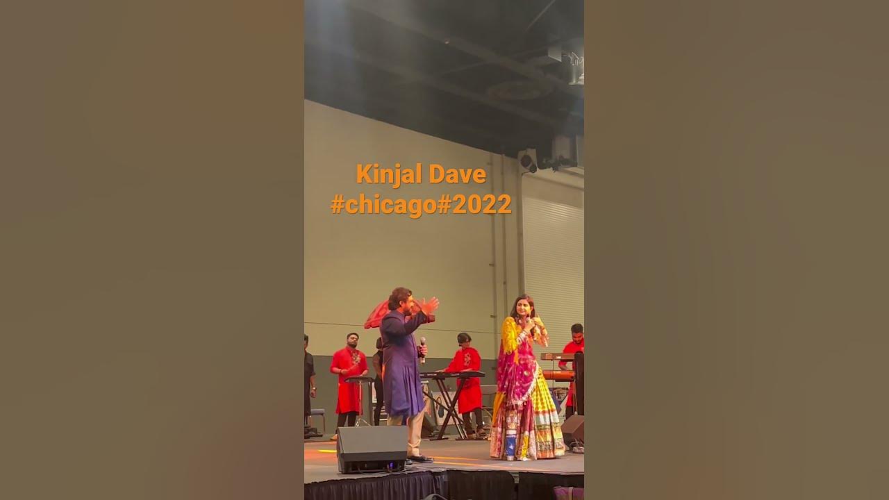 Kinjal Dave Garba Chicago 2022 YouTube