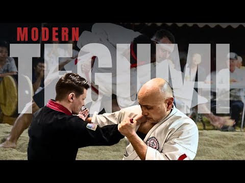 I Learned CLINCH fighting from Ancient OKINAWAN TEGUMI and BJJ