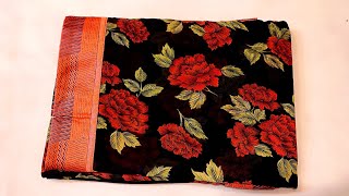 dhamaka offer Sanjana designer catalog Georgette party saree collection / mh habib pro screenshot 3