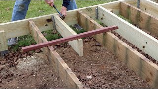 Rebuilding An Wood Deck / Part 3