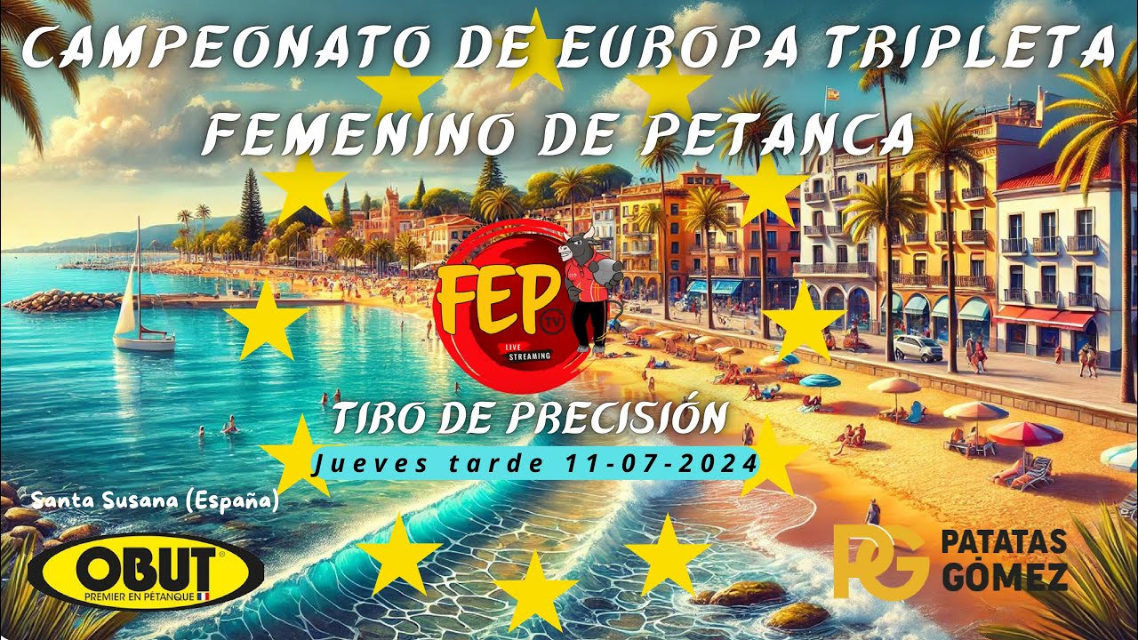 Miniature de la vidéo : Presentación Campeonato de Europa tripletas y tiro de precisión femenino Santa Susana 2024.