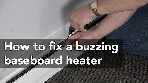 How to fix a buzzing electric baseboard heater | Cadet Tech Support Tip