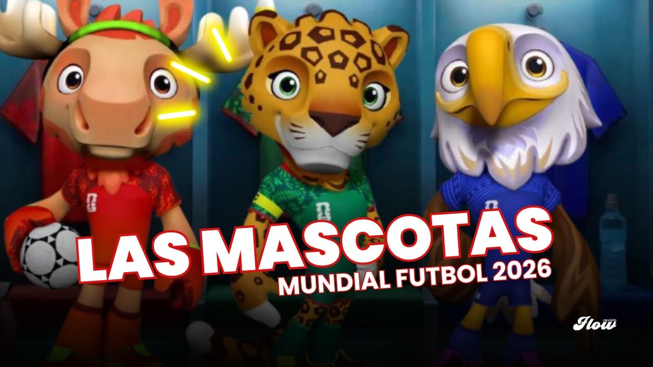 ✨ “¡Increíble! Así son las nuevas mascotas del Mundial 2026 🏆🇲🇽🇺🇸🇨🇦”