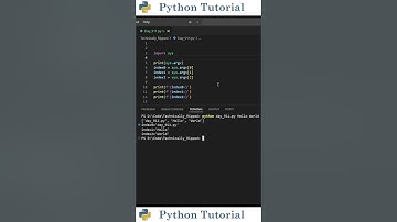 Python Command-Line Arguments Explained | Python Tutorial