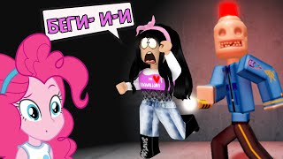 картинка: ПИНКИ ПАЙ И ЛИТЛ ТОЙС В ТЮРЬМЕ СИРЕНЕГОЛОВОГО - Escape Siren Cop's Prison! (SCARY OBBY)