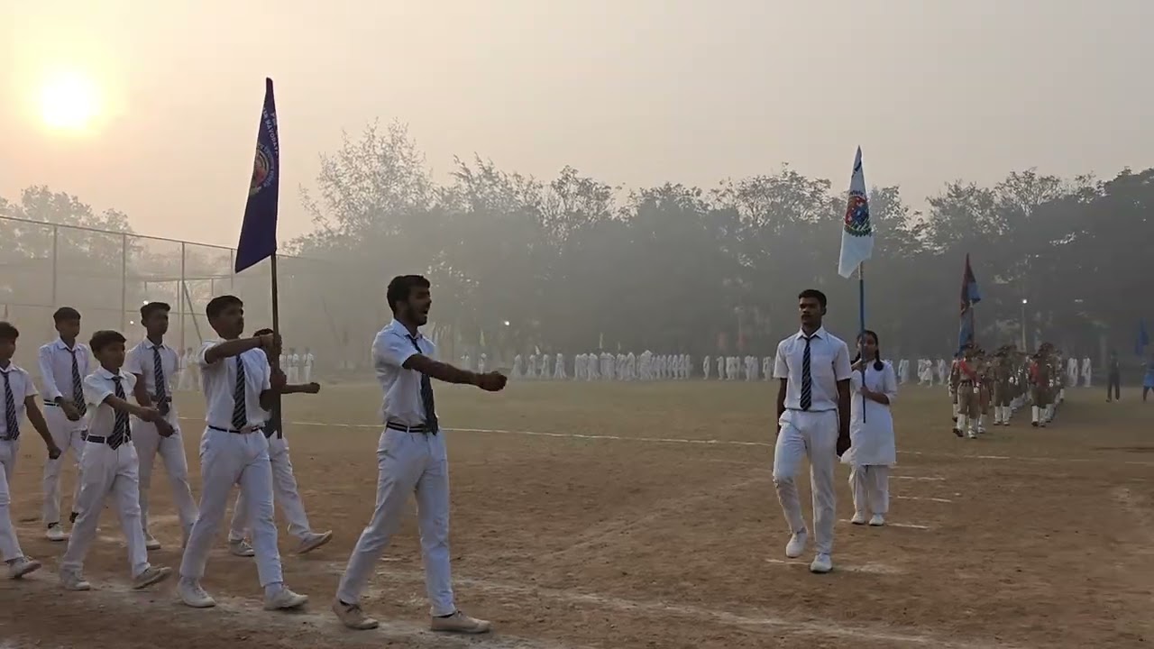 Republic Day Parade, JNV Daman 