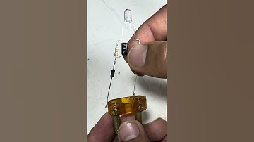220V LED Flasher #circuit #scienceexperiment #diyelectronics #diy