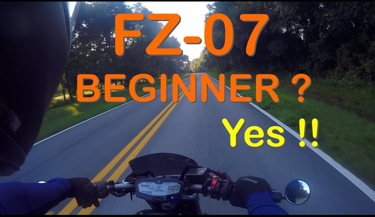 yamaha fz 07 beginner bike