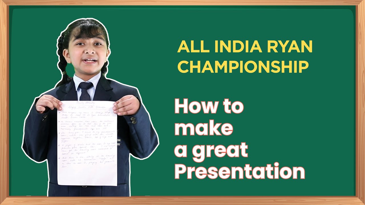 How to make a great presentation for Classes 2 and 3 - YouTube