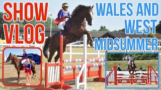 WALES MIDSUMMER SHOW VLOG - We did the Ride & Run