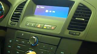 How to Change the Time in 2011 Buick Regal - Tom Ahl Family of Dealerships Lima Ohio