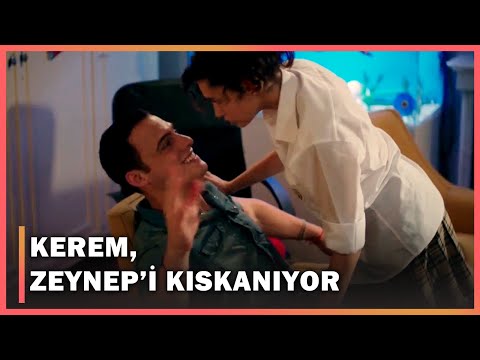 Kerem, Zeynep'i Kıskanıyor! - Güneşi Beklerken 10.Bölüm