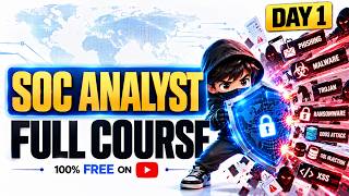 Details SOC Analyst: How Cyber Attacks Are Detected in the Real World | Day 1 | FREE Full Course News