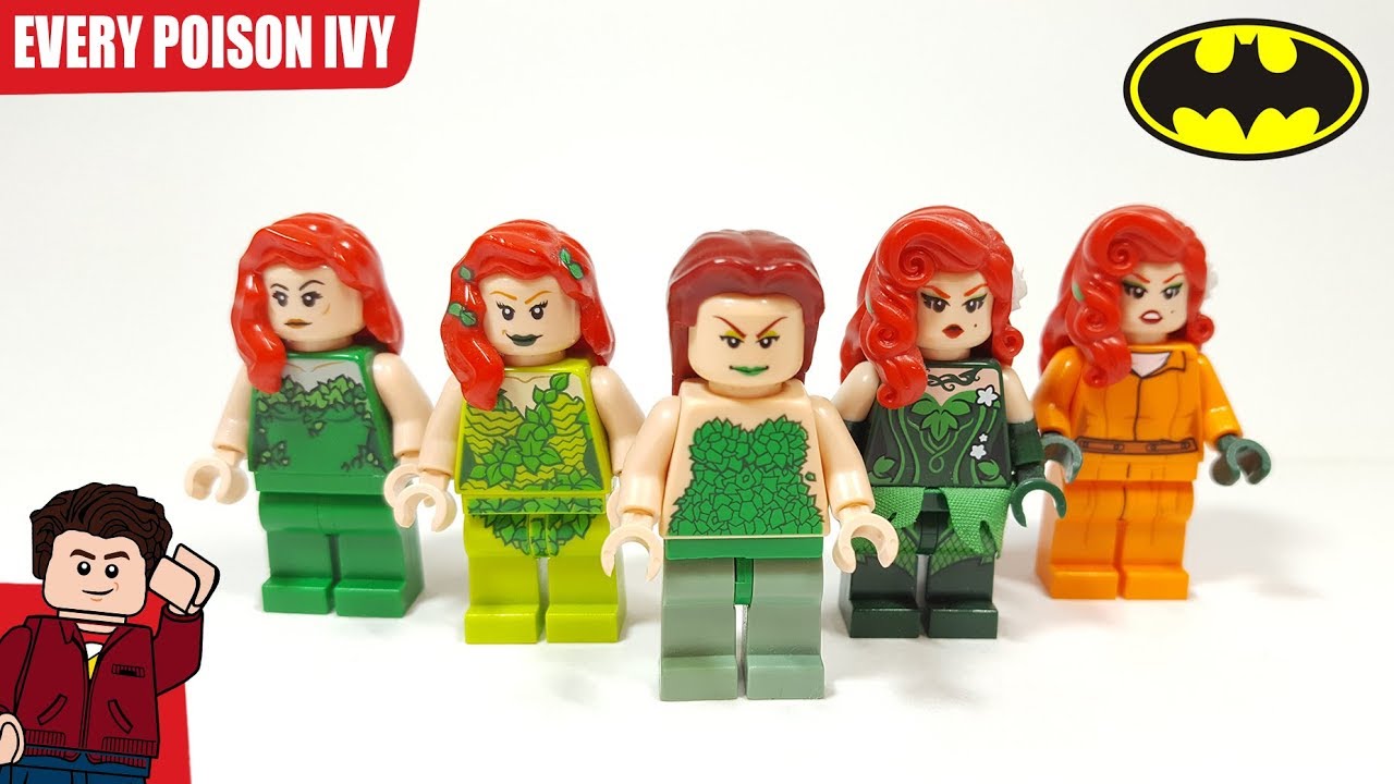 Nuovo in Blister Custom Minifigure Gashapon MOC LEGO G3 Poison Ivy DC 