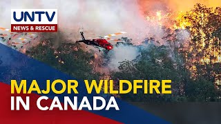 Mass evacuations sa British Columbia, Canada, nagpapatuloy bunsod ng malawakang wildfire