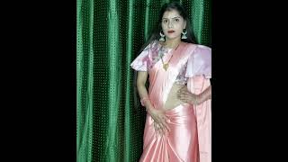 Satin Saree Y Beauty Bhabi