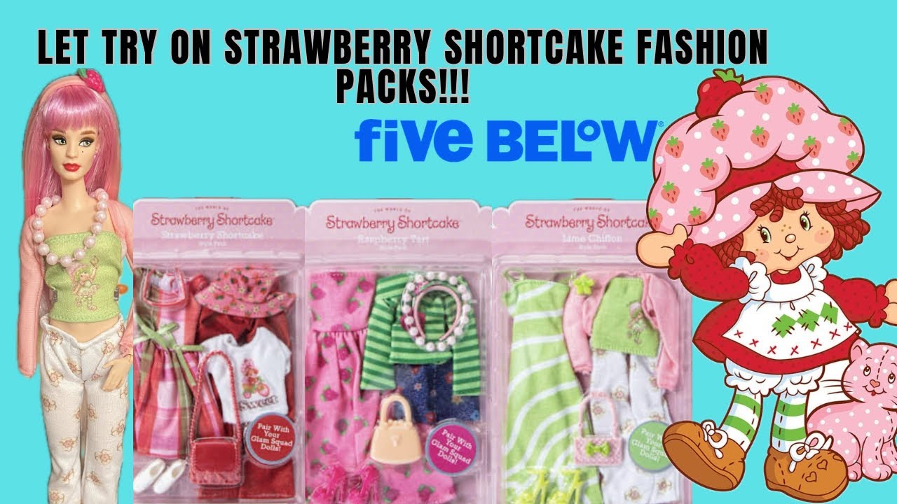 UNBOXING Strawberry Shortcake Five Below Fashion Pack *adult collector*
