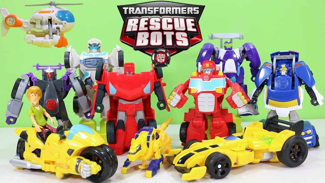 超级英雄大战gp 假面骑士3号 New BEST of Transformers Rescue Bots Part 6
