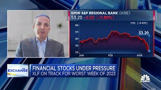 Liquidity concerns are putting pressure on banks right now says Wells Fargo s Jared Shaw