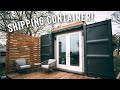 *minimal* SHIPPING CONTAINER HOME | AIRBNB FULL TOUR (inspiration)