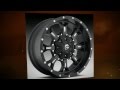 Fuel offroad wheels krank black machined